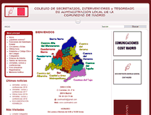 Tablet Screenshot of cositmadrid.com